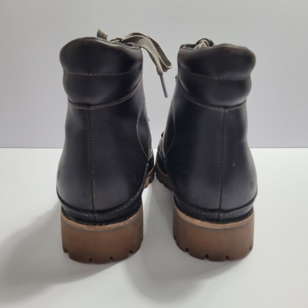 Womens Chaco Black Fields Hiking Lace Up Boots - Picture 6 of 11